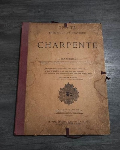 Traité charpente l - de,