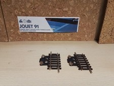 LIMA MODELS HO. REF 403024. 2 PETITS RAILS DROIT AVEC PRISE