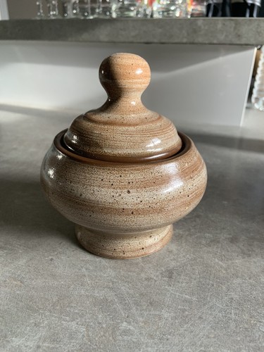 Pot faïence vernisse