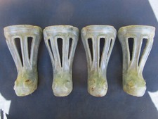 4 pieds fonte émaillée