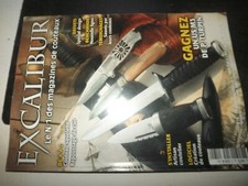 ** Revue Excalibur n°32 Repoussage du cuir / Veysseyre / Couteau squelette 