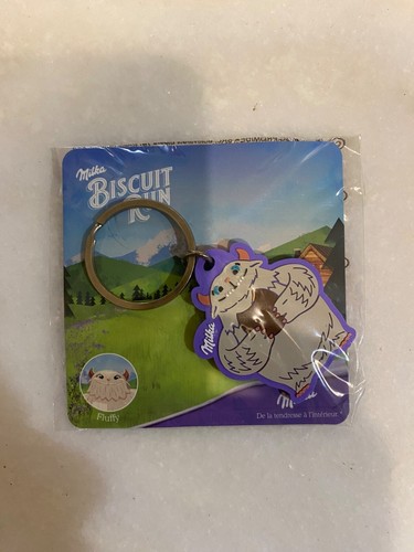 Porte clefs fluffy - clefs, milka