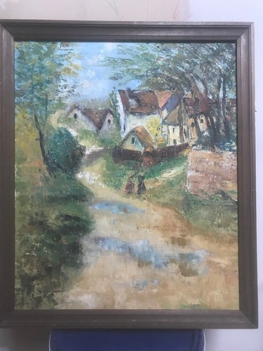 Peinture tableau huile sur - huile,