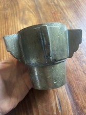 Mortier Bronze Apothicaire Art Populaire  antique Mortar N 5