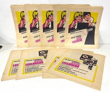 10 Anciens sachets cornets