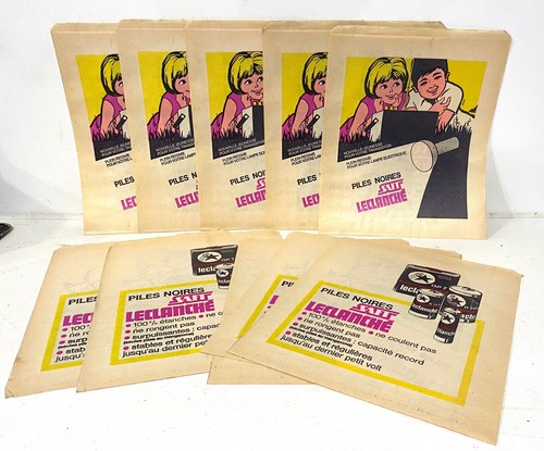 Anciens sachets cornets - 10,