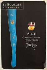 Affiche Lingerie LE BOURGET - ALICE Collant Fantaisie JEAN BOGGIO