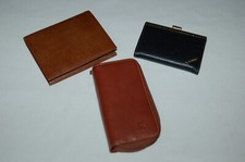 LOT ! porte- monnaie  en cuir