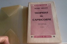 Henry MILLER TROPIQUE DU CAPRICORNE Chêne 1946