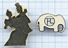 Lot 2 Pin's Art Toulouse