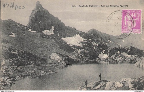Route galibier lac des - route,
