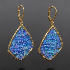 Boucles d'oreilles pierres