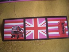 Joli Magnet LONDON bus cabine téléphone Londres Angleterre drapeau anglais