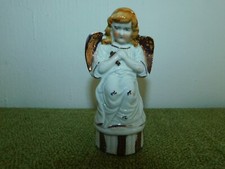 Ange Priant Bien Um 1920 ! Très Décoratif! De Porcelaine Biscuit ! Nr.7