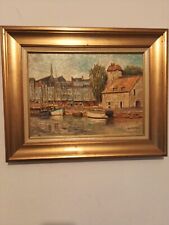 Tableau huile sur toile du