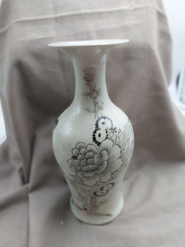 Ancien vase asiatique faience - ancien,