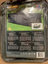 Housse protection GRISE table rectangulaire 230*135 salon meuble de jardin 79317