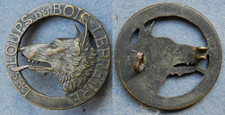 168° INFANTERIE DE FORTERESSE, LES LOUPS DU BOIS LE PRETRE, 27mm, MANQUE ÉPINGLE