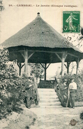 Cambrai jardin kiosque - cambrai,