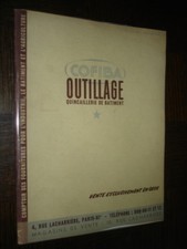 CATALOGUE 1953 OUTILLAGE