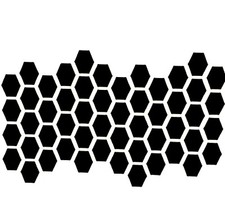 POCHOIR PLASTIQUE 13*13cm 