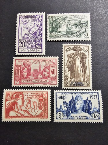 France colonie saint pierre - pierre, et