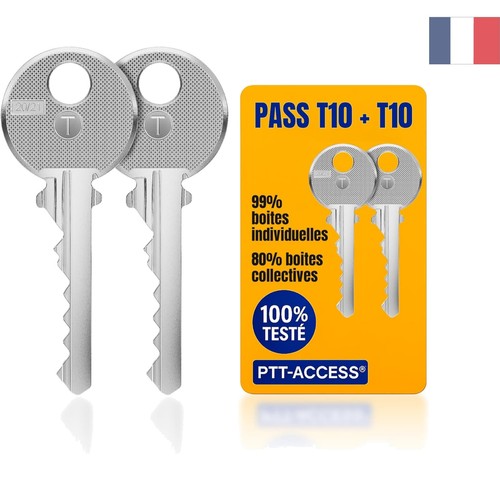 Clés pass ptt t10 lot - lot, de