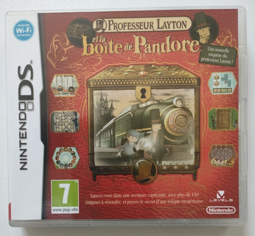 Professeur layton boîte - layton,