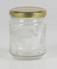 12x Préserver Pot 200ml Bouchon à Vis Bocal Petit Verre de Stockage Chute