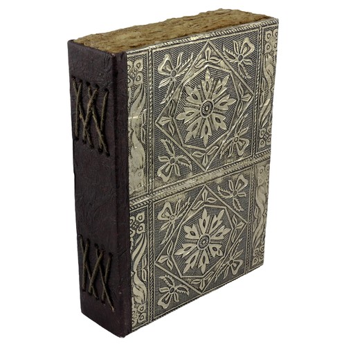 Cahier cuir brun - en,