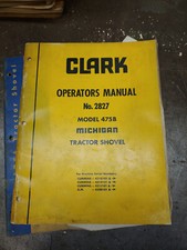 CLARK MICHIGAN MODEL 475B