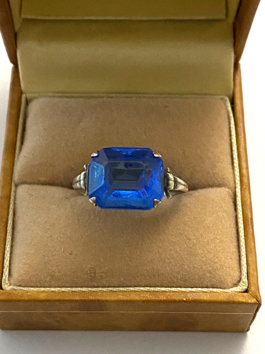 Ancienne bague art déco - déco, en