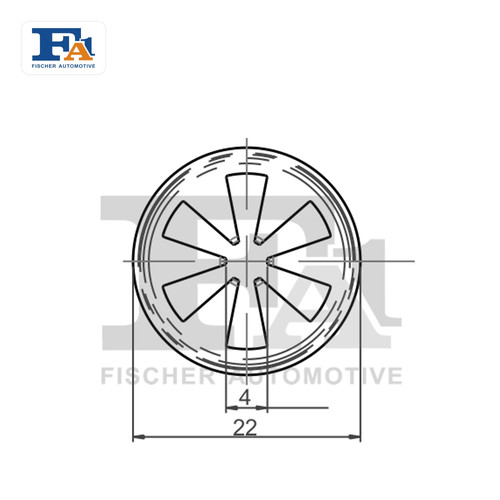 Clip enjoliveur fa1 - enjoliveur,