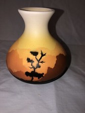 Stoneware signed pottery - signed, vase