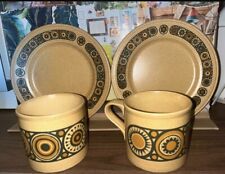 2 Tasses Et Sous Tasses grès