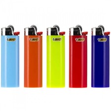 briquets bic maxi couleurs x 5