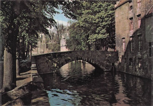 Belgique bruges maebrug pont - belgique,