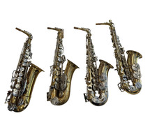 Used Alto Sax (4) Lot *AS IS