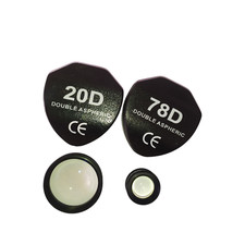 Pack combiné d'objectifs 20D et 78D pour diagnostic optométrique livraison gr...