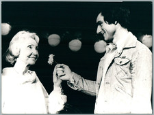 1978 Madeleine Renaud, Daniel Rivière "Harold & Maud"  Photo Théâtre Vintage
