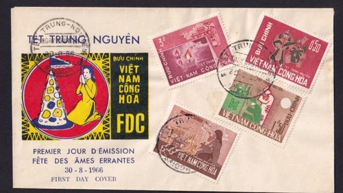 Fdc viet nam 30 - viet, 30/08/1966