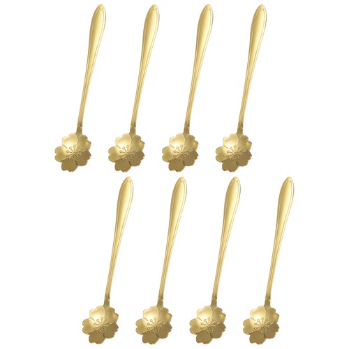 8pcs cuillères fleur en - à,
