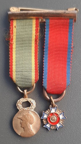 Barrette médailles miniatures - médailles,