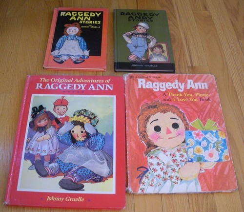 Lot vintage raggedy ann - 4,