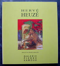 Hervé HEUZE peintre  (né en 1964) - Catalogue des œuvres 1991 - Très bon état