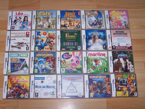 Lot jeux 2ds 3ds - 2ds, fr