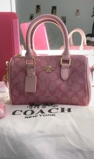 sac coach vintage Rose
