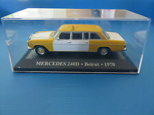 TAXI DU MONDE MERCEDES 240D BEIRUT 1970  ETAT NEUF