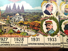 1930's - ANCIEN JEU DE LOTO DE L'HISTOIRE DE FRANCE SAUSSINE - Jouet Enfantina