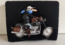 Figurine moto en résine Joe